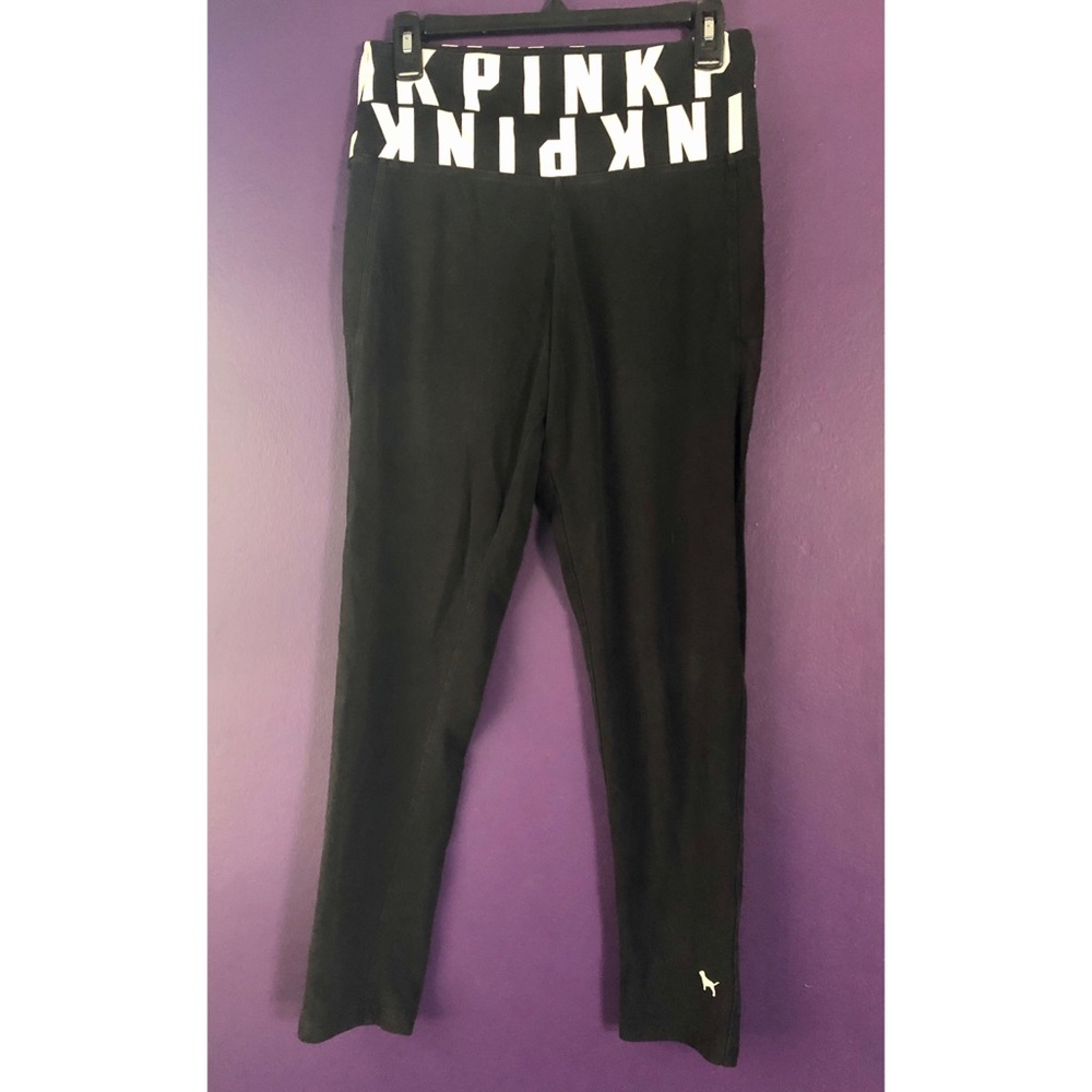 PINK Victoria’s Secret Black Yoga Pants